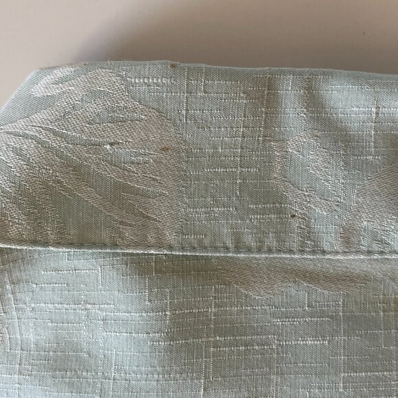 Ono & Company Large Men's Hawaiian Shirt Silk Cotton Mint Green Hibiscus print - Picture 5 of 8